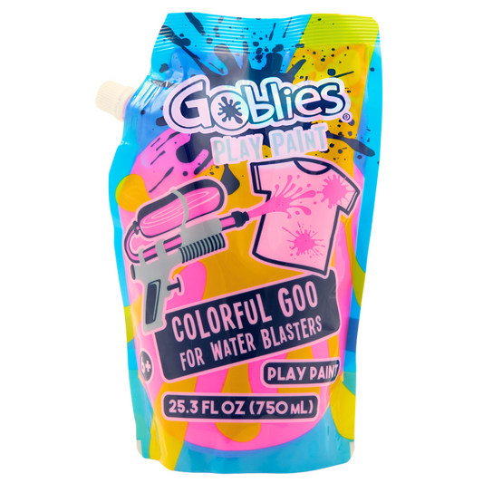Goblies Play Paint for Water Blasters in a pink 25.3 fl. oz. bottle