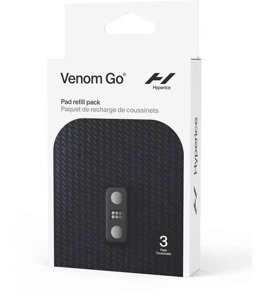 Hyperice Venom Go Refill Pack of 3 Body Massagers