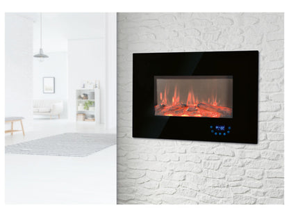 SILVERCREST SEWK 2000 A1 Electric Fireplace with Remote