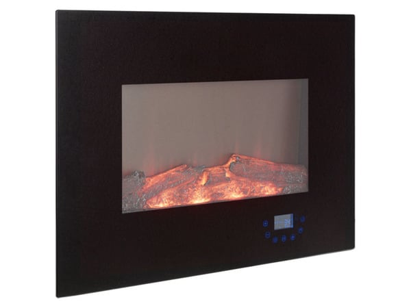 SILVERCREST SEWK 2000 A1 Electric Fireplace with a sleek design and a remote control for easy operation