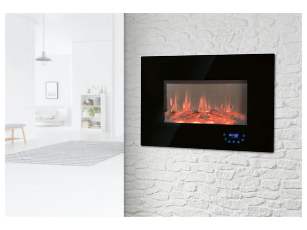 SILVERCREST SEWK 2000 A1 Electric Fireplace with Remote