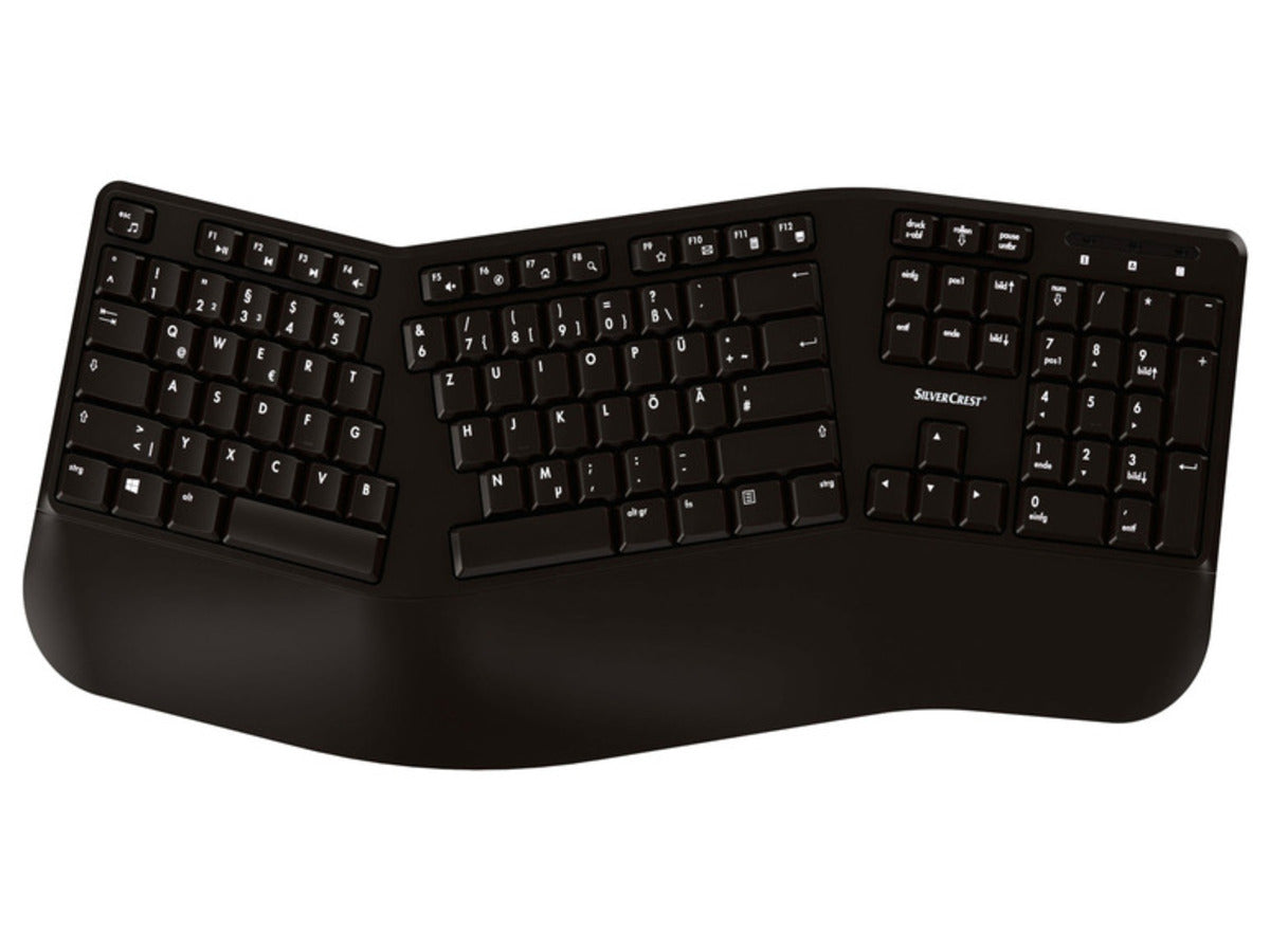 Silvercrest Ergonomic Wireless PC Keyboard SPC KE500 A1
