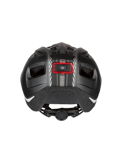 Crivit Bicycle Helmet with Reflective Details and Removable Visor