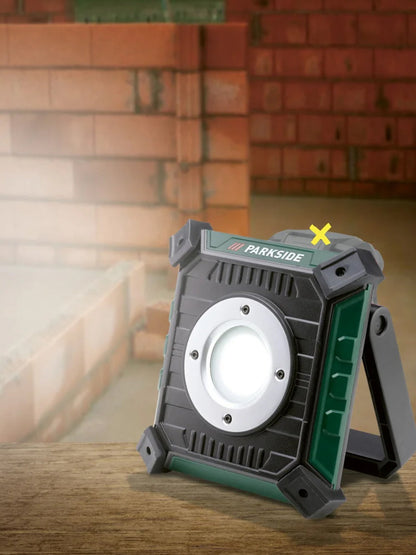 Parkside Cordless LED Light with Adjustable Angle