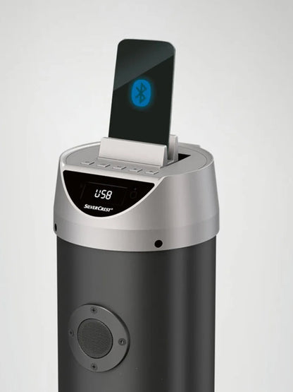 Silver Crest Bluetooth Soundtower with 2x15W Power