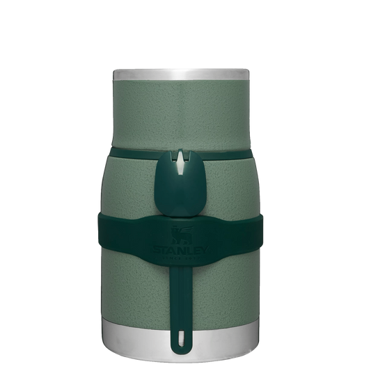 Stanley Adventure To-Go Food Jar with a spork and insulated lid, 24 OZ capacity
