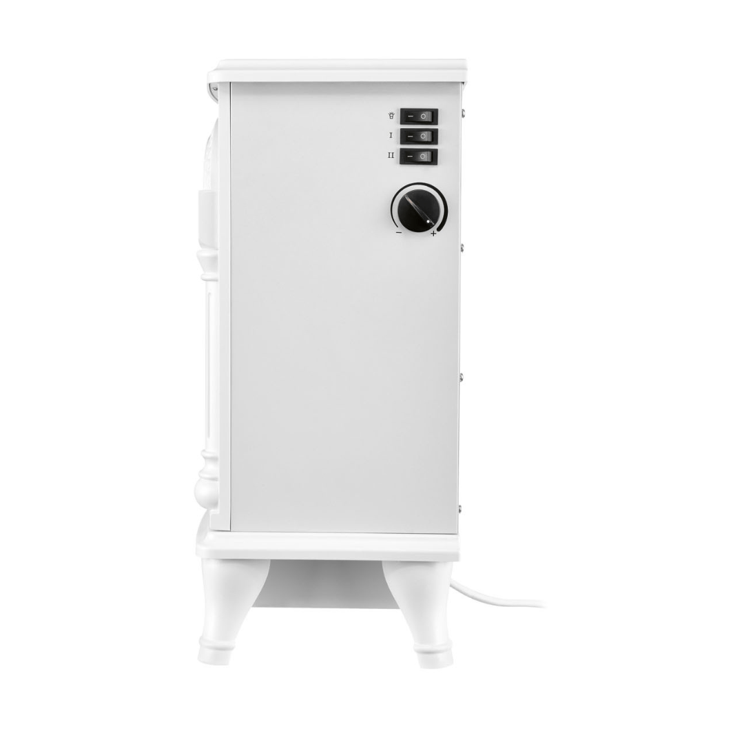 SILVERCREST® Electric Fireplace with Wood Fire Effect