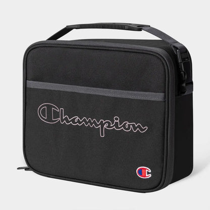 Champion Lunch Kit with Tray in Black/Pink
