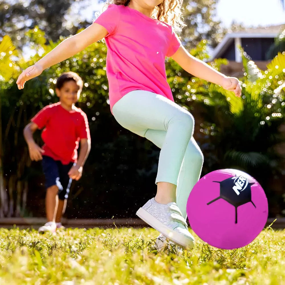 NERF Proshot Foam Size 7 Soccer Ball - Pink