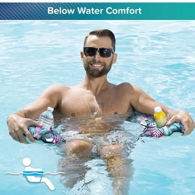 Aqua Leisure Luxury Inflatable Pool Noodle Chair