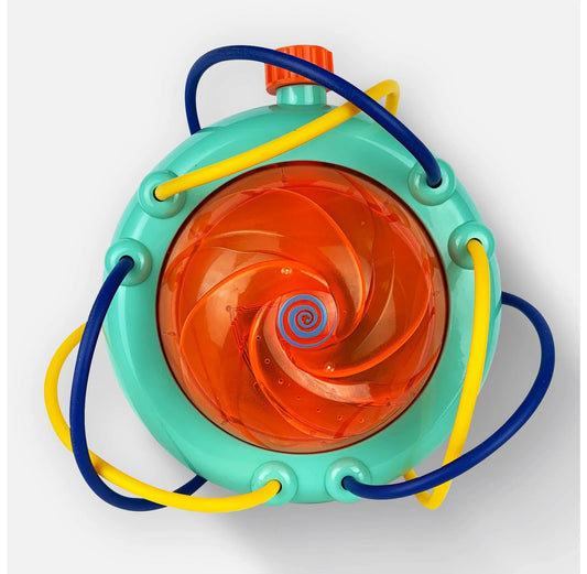 Sun Squad Light Show Sprinkler with spinning, water-spouting, light-up dome and wiggling tubes