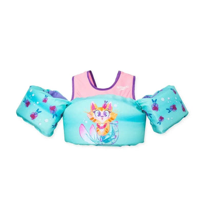 Speedo Kids' Splash Jammer Vest - Teal/Pink