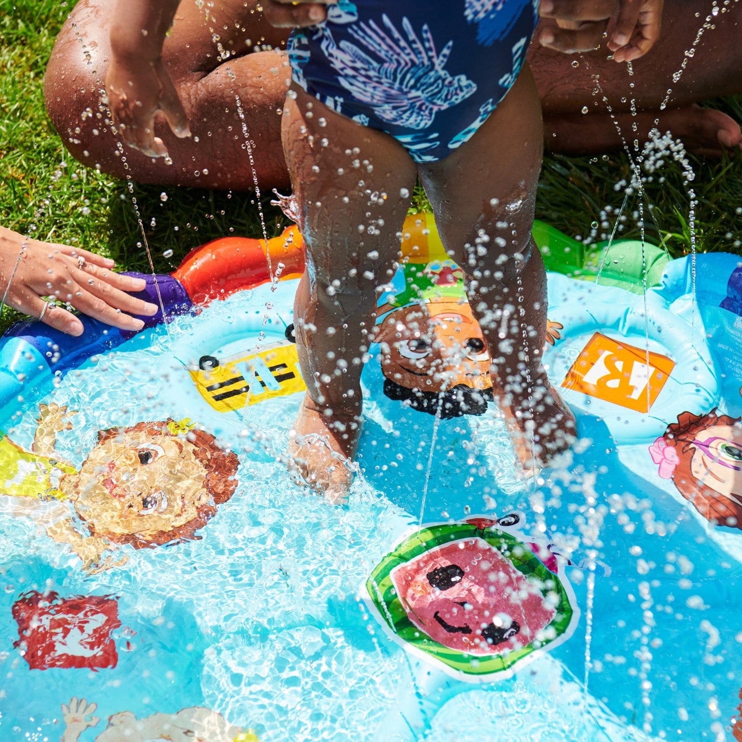 Cocomelon Splash Mat with Water Sprinkler Feature