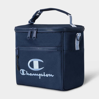 Champion Estate Lunch Kit in navy color with a quick grab handle and removable shoulder strap