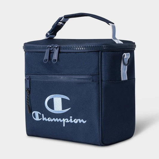 Champion Estate Lunch Kit in navy color with a quick grab handle and removable shoulder strap