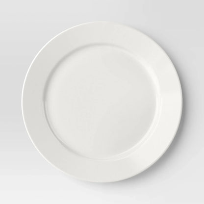 Threshold 12pc New Porcelain Round Rim Dinnerware Set