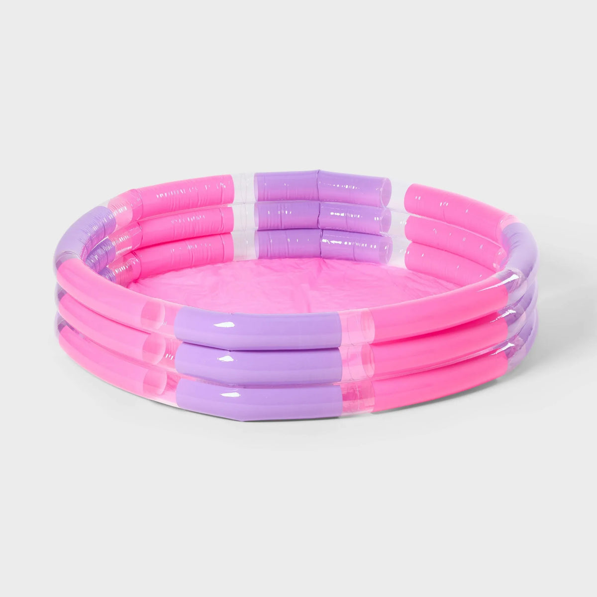 Sun Squad 3 Ring Pool - colorful, inflatable water park for kids