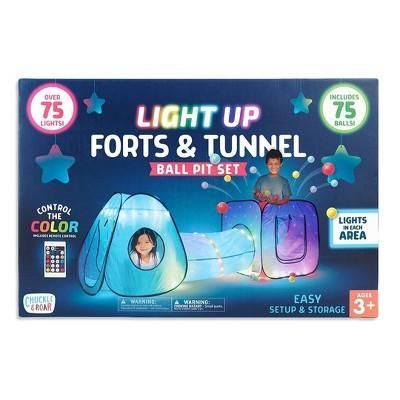 Chuckle & Roar LED Light Up Tunnel and Ball Pit Playset