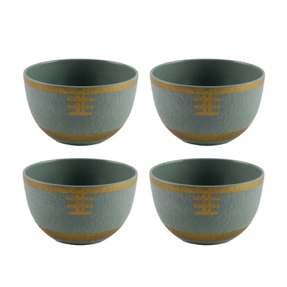Cook with Color Football Mini Snack Bowls Set