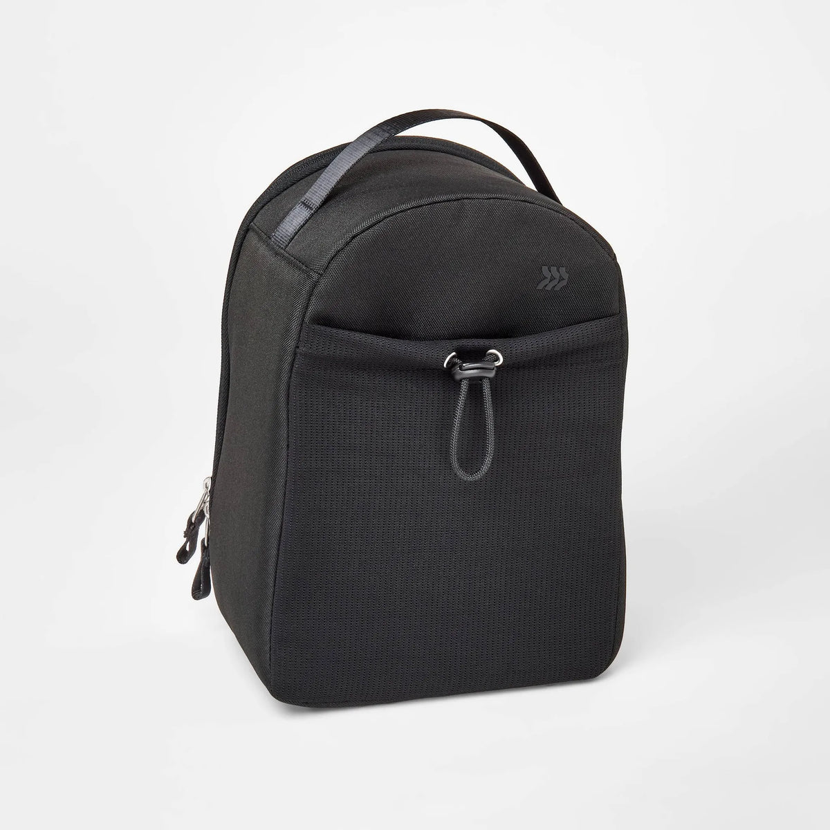 Black All in motion Sporty Lunch Tote with multiple pockets and a zipper closure