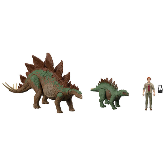 Jurassic World Legacy Collection featuring Dr. Sarah Harding and Stegosaurus