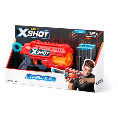 Zuru X-Shot Excel Reflex 6 Dart Blaster