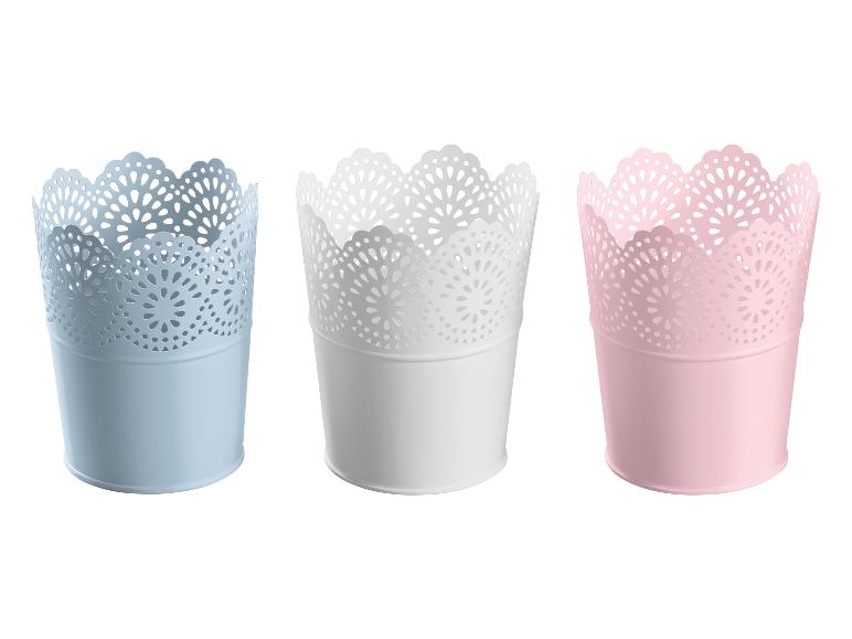 LIVARNO HOME Metal Planter with Powder Coating