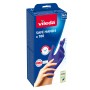 Vileda Safe Hands M/L Dark Blue Disposable Gloves