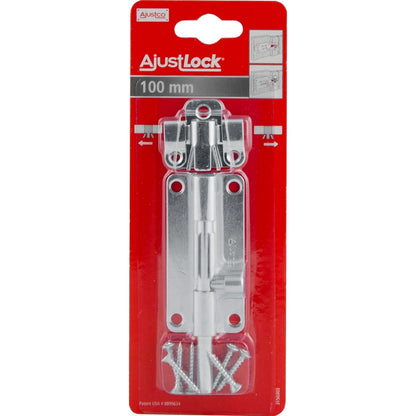 Self-Adjusting Bolt Lock with Blue Zinc-Plated Bolt