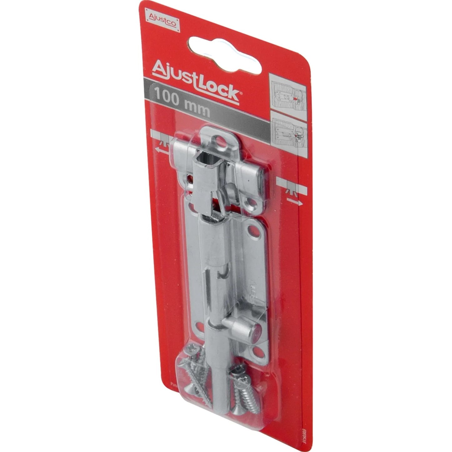 Self-Adjusting Bolt Lock with Blue Zinc-Plated Bolt