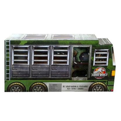 Jurassic World Legacy Collection Dr. Sarah Harding & Stegosaurus Action Pack