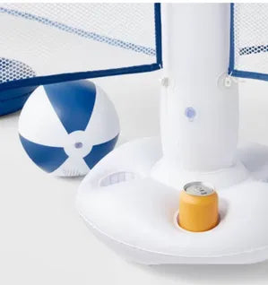 Sun Squad Inflatable 4-Way Pool Volleyball Set