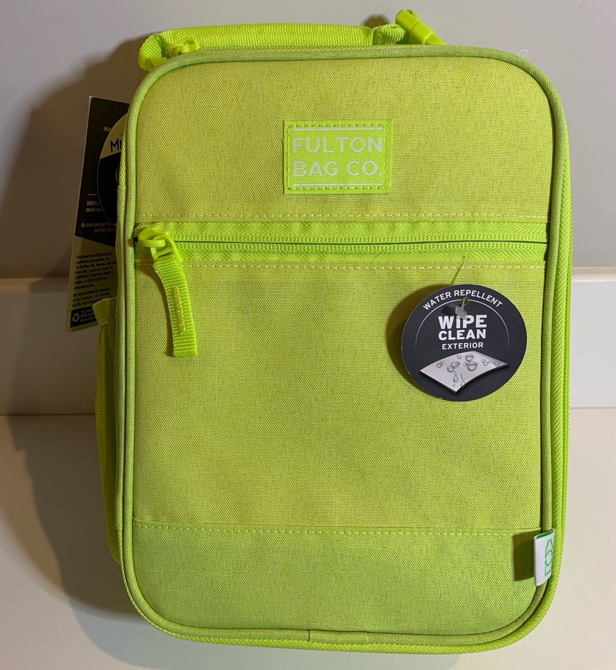 Fulton Bag Co. Upright HardBody Lunch Box with Thermal Insulation