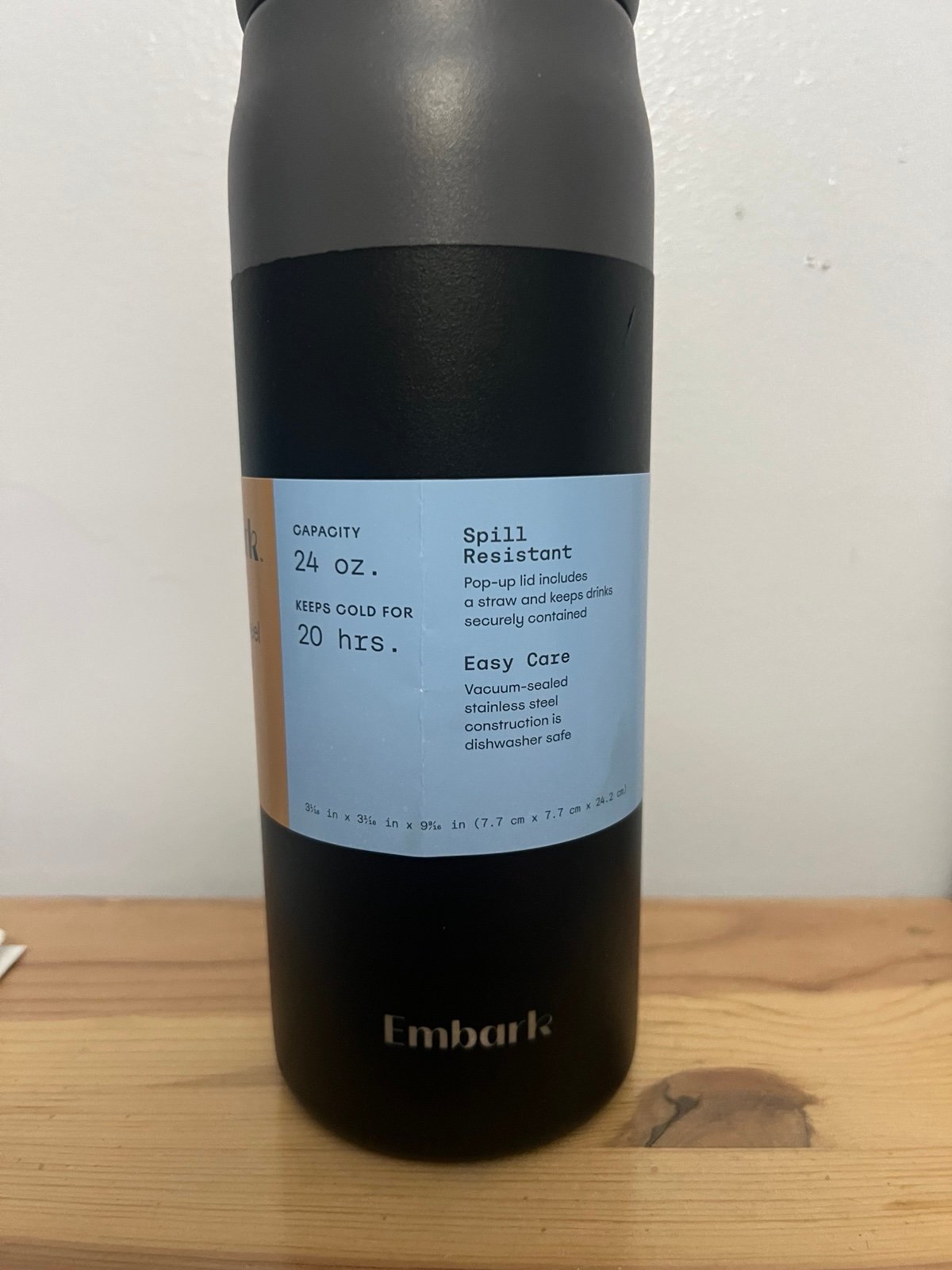 Embark Insulated Stainless Steel Water Bottle - 24 oz