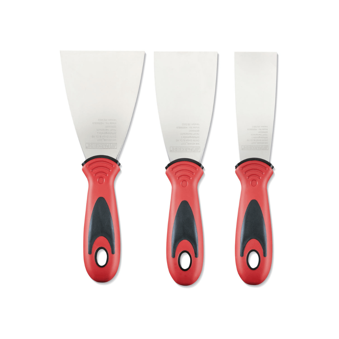 European House Hold 3-Piece Stainless Steel Spatula Set