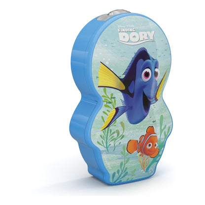 Portable LED flashlight with Disney Pixar's Finding Dory images
