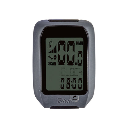 Crivit wireless bicycle computer with CO2 emission display and various sensors
