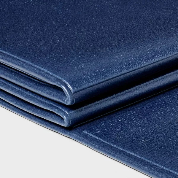 All In Motion™ Navy Blue 3mm Foldable Yoga Mat