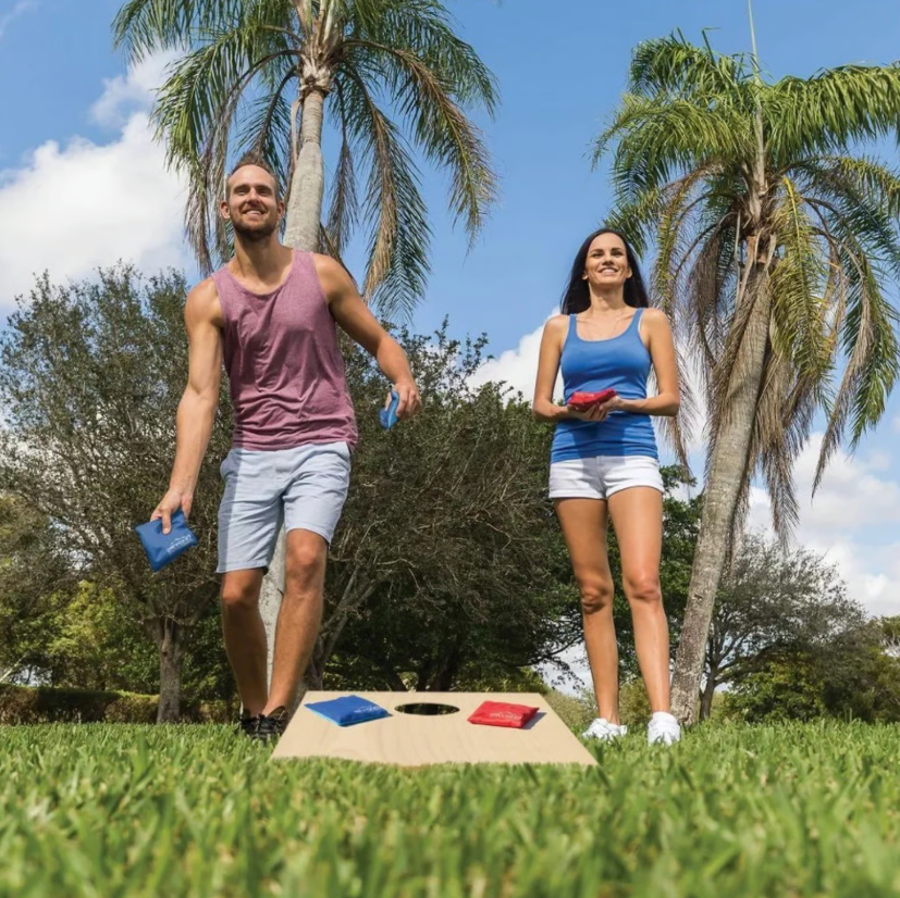 Beyond Outdoors Wooden Bean Bag Toss Game