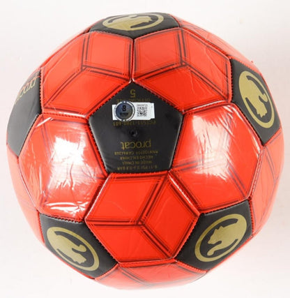 Roberto Carlos Signed Soccer Ball Beckett Witnessed