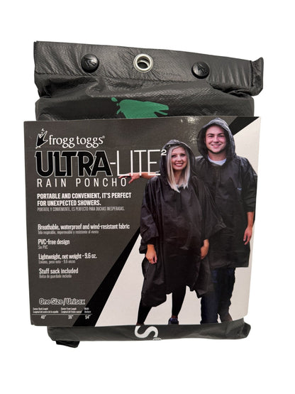 Frogg Toggs Ultra-Lite 2 Unisex Rain Poncho Suit