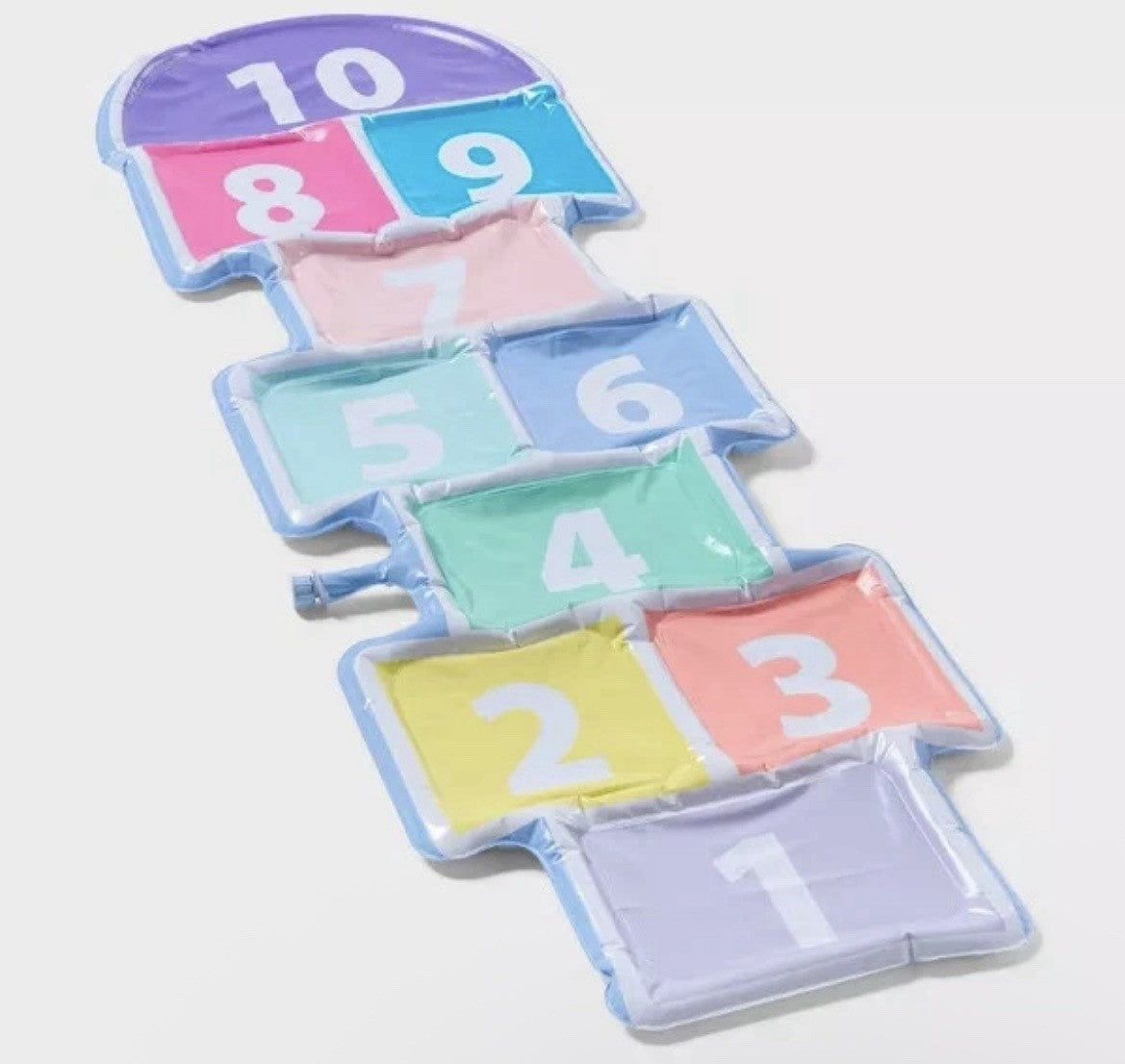 Sun Squad Hopscotch game featuring multi pastel colors
