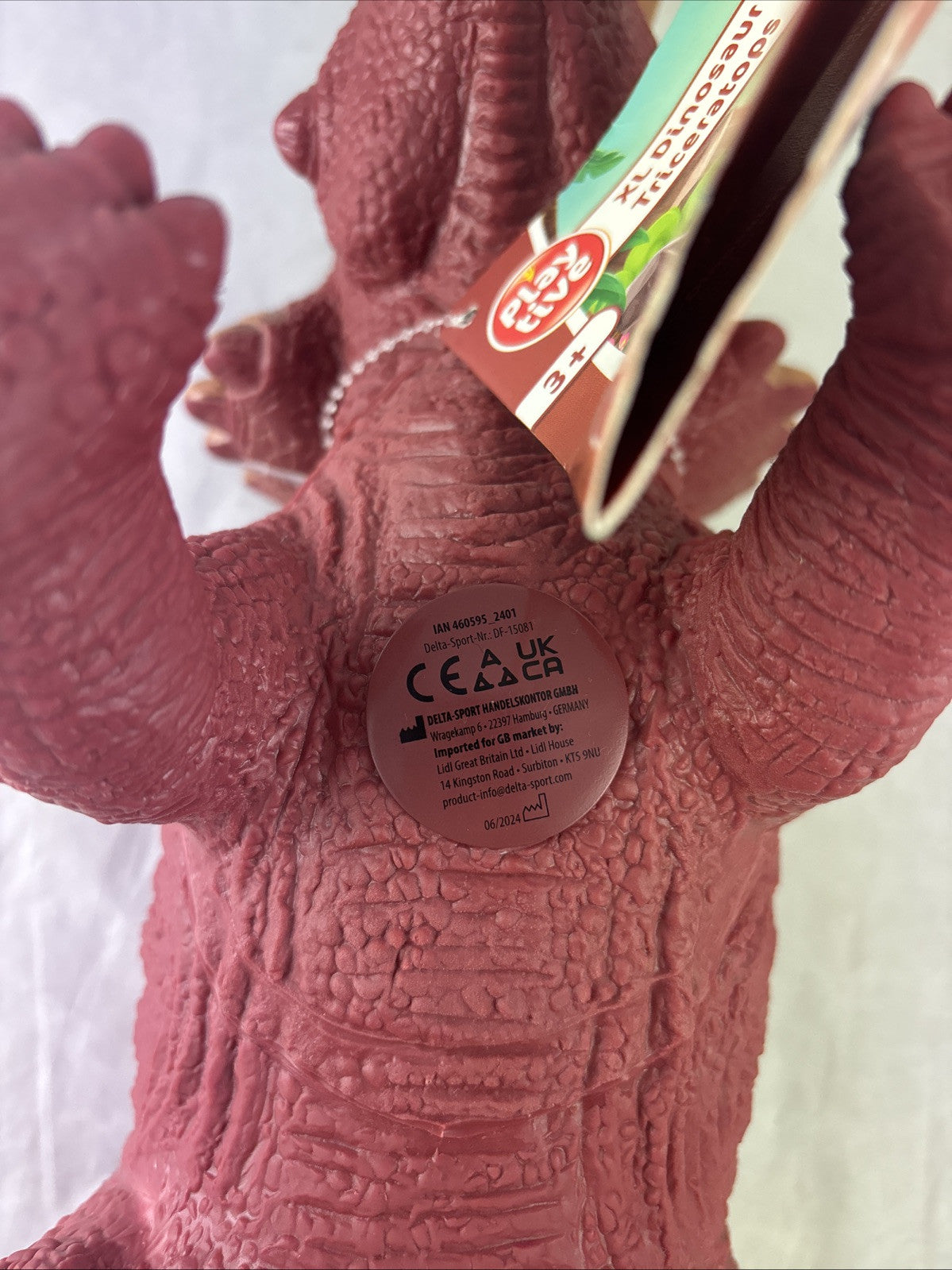 Playtive XL Triceratops Dinosaur Toy