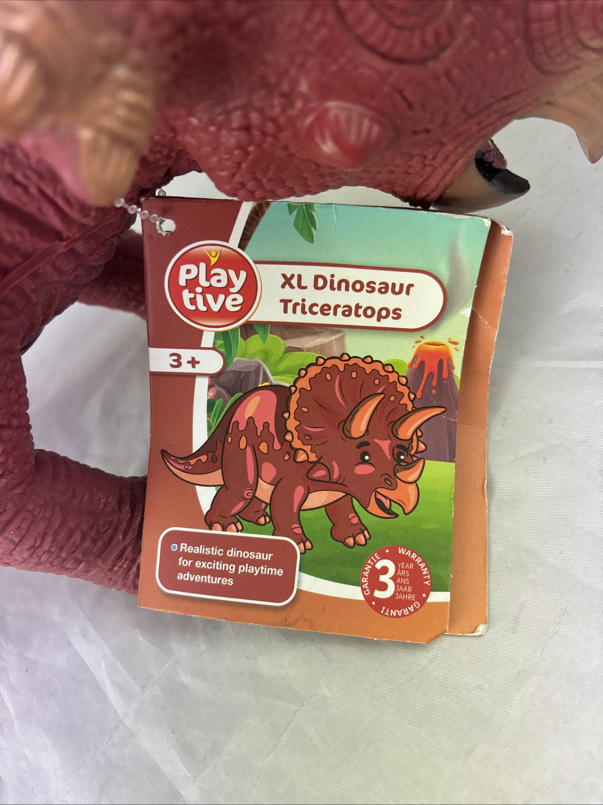 Playtive XL Triceratops Dinosaur Toy