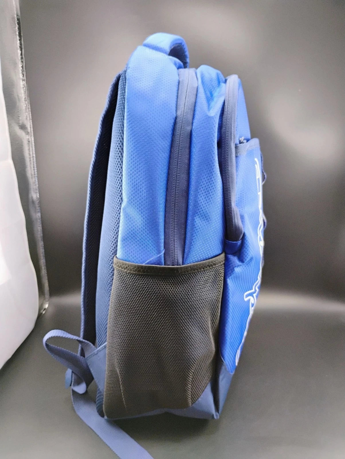 Champion Youth Blue Logo Backpack with Padded Straps