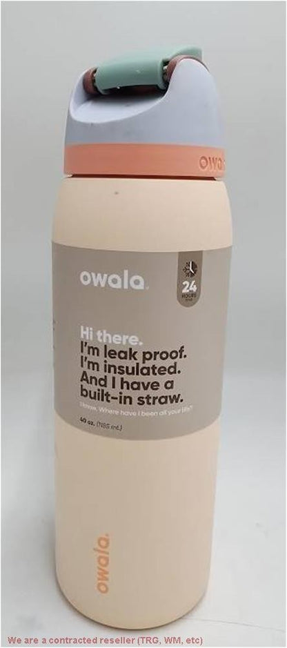 Owala 40oz Stainless Steel Water Bottle with FreeSip Lid