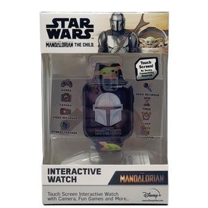 Disney Star Wars Mandalorian Interactive Touch Screen Watch