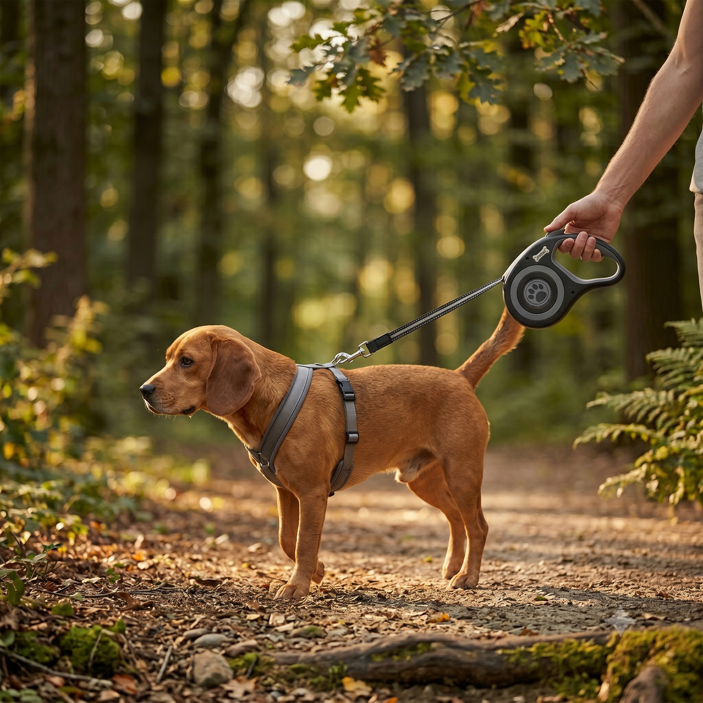 European House Hold Zoofari Retractable Dog Lead 5m